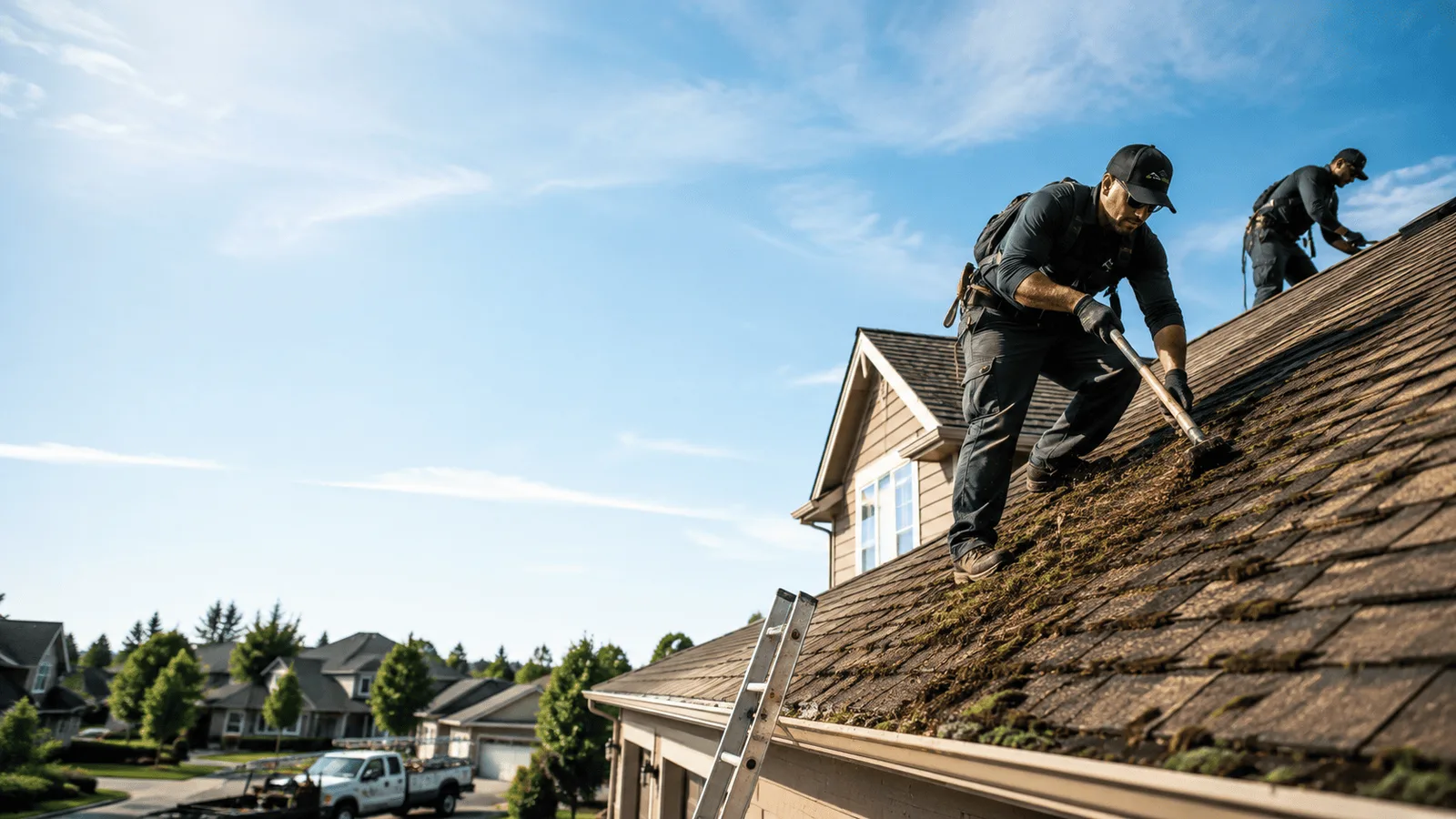 Roof Moss Removal in Preston, MS near me